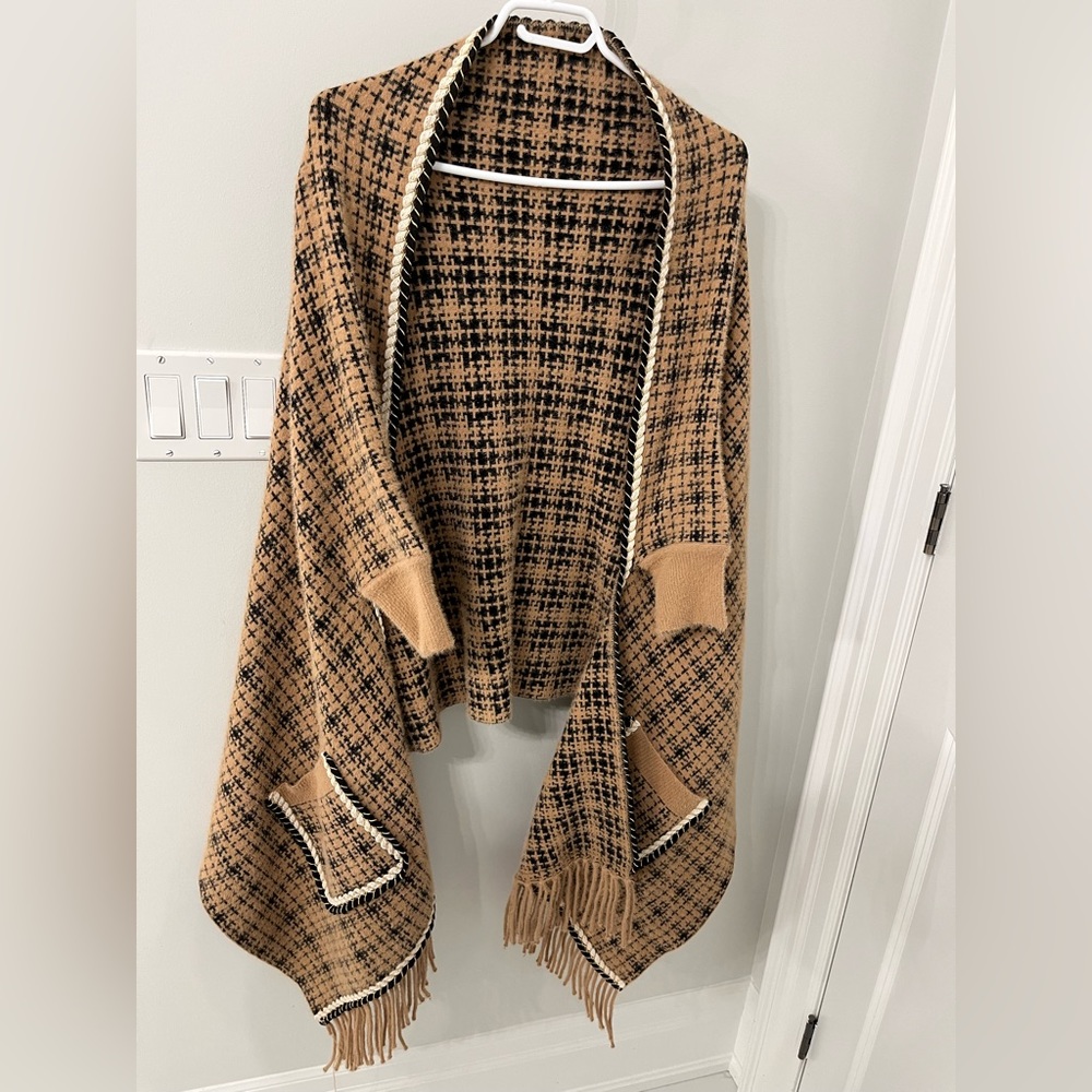 Fall wrap shrug